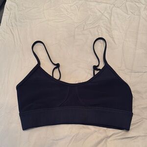 Alo navy sports bra size small